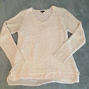 XL Lined Sequined Sweater